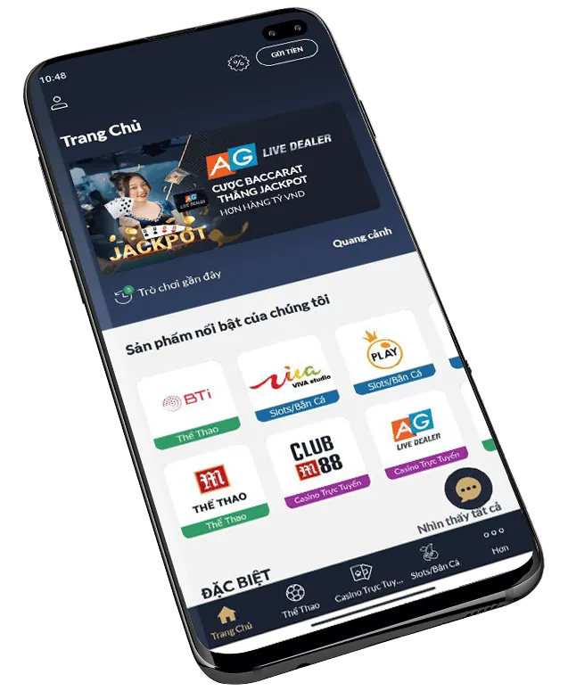 Giao diện thân thiện của ứng dụng i9bet100 win